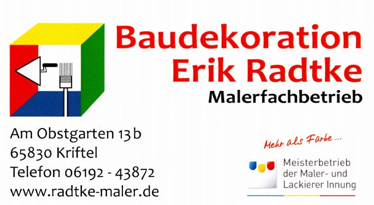 Baudekoration Erik Radtke