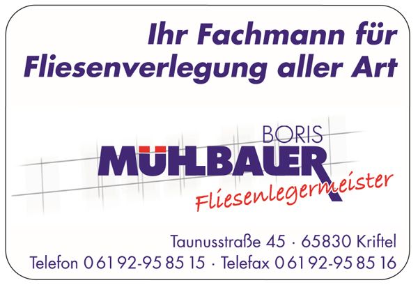 Boris Mühlbauer Fliesenlegermeister