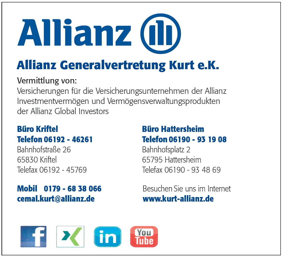 Allianz Generalvertretung Kurt e.K.