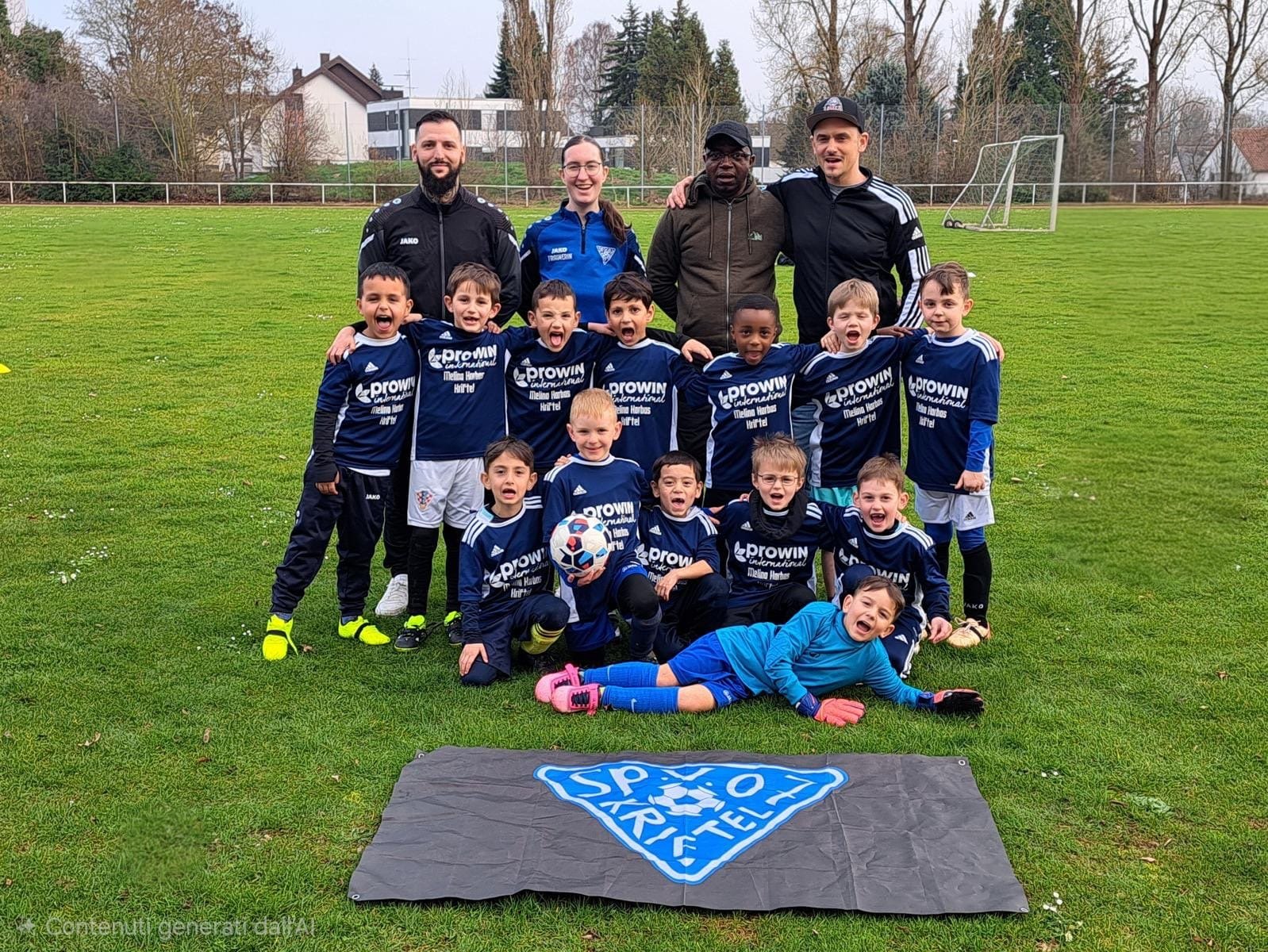 Mannschaftsfoto G-Junioren - SV Kriftel G1-Jahrg.2019